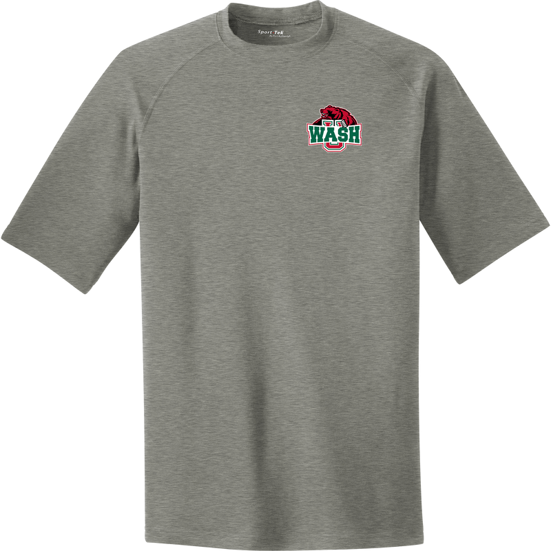 Wash U PosiCharge Tri-Blend Wicking Raglan Tee