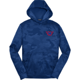 Mid-Fairfield Youth Sport-Wick CamoHex Fleece Hooded Pullover