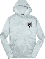 NGHL Youth Sport-Wick CamoHex Fleece Hooded Pullover