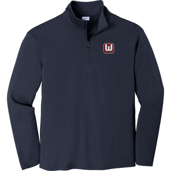 CT Whalers Tier 1 Youth PosiCharge Competitor 1/4-Zip Pullover