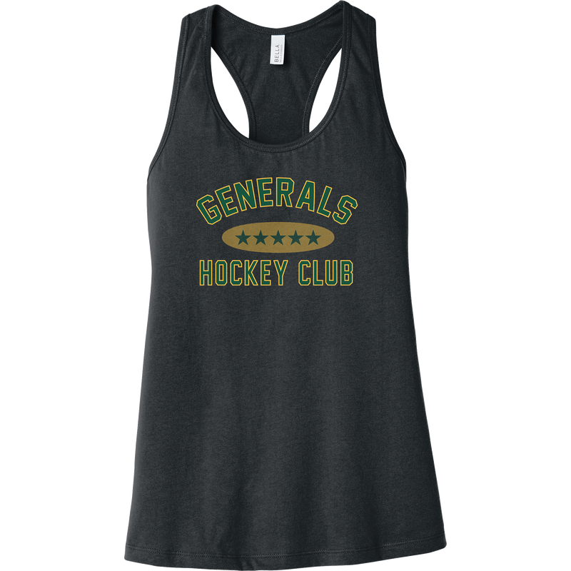 Red Bank Generals Womens Jersey Racerback Tank