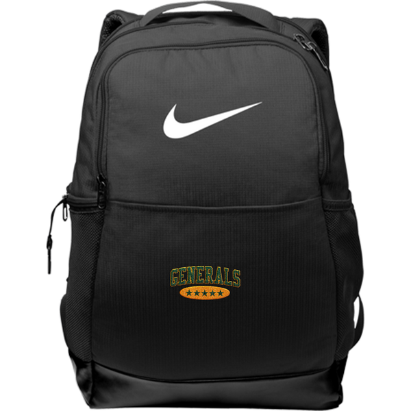 Red Bank Generals Nike Brasilia Medium Backpack